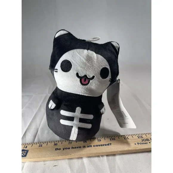 Good Stuff Toys Kleptocats Plush Skeleton Cat Kitty Black